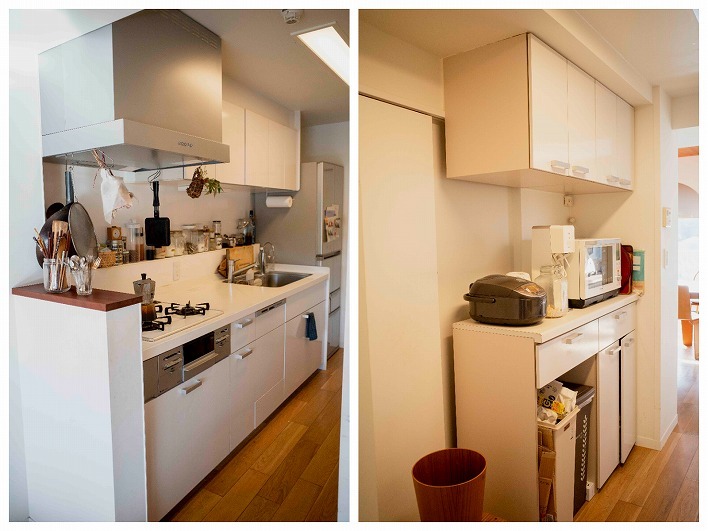 うみちゃん、オーダーメイドページ新生活を彩る/古材風/カウンターテーブル